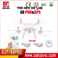 Syma X8PRO Large Professional RC Drone 2.4G 4CH 6 eixos GPS Positioning Quadrocopter com câmera wi-fi FPV Função Altitude Hold